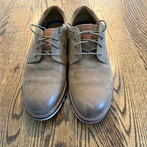 Johnston & Murphy Tan Leather Oxfords